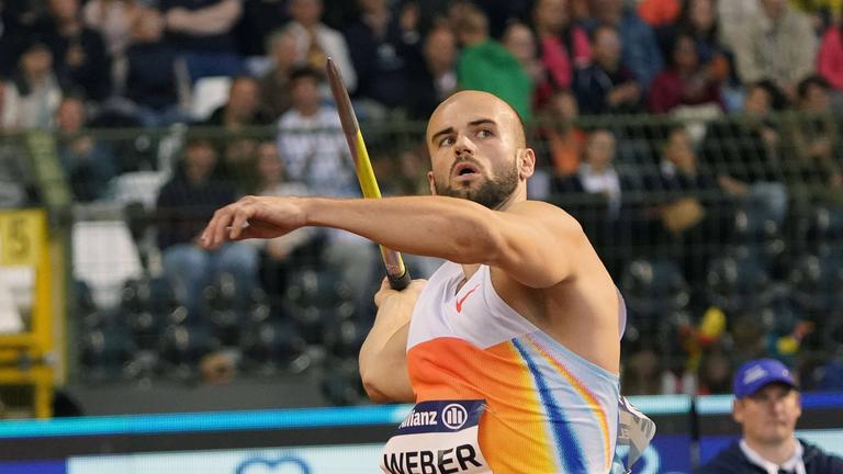 Speerwerfer Julian Weber