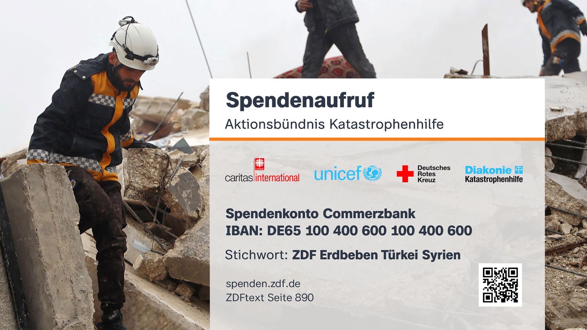 Spendenaufruf des Aktionsbündnis Katastrophenhilfe