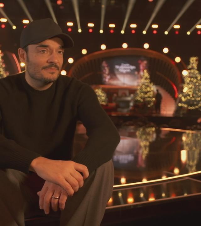 Giovanni Zarrella im Studio für die ZDF-Weihnachts-Spendengala