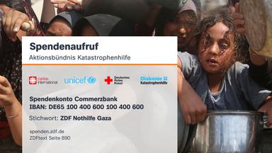 Spendenaufruf Aktionsbündnis Katastrophenhilfe l Gaza