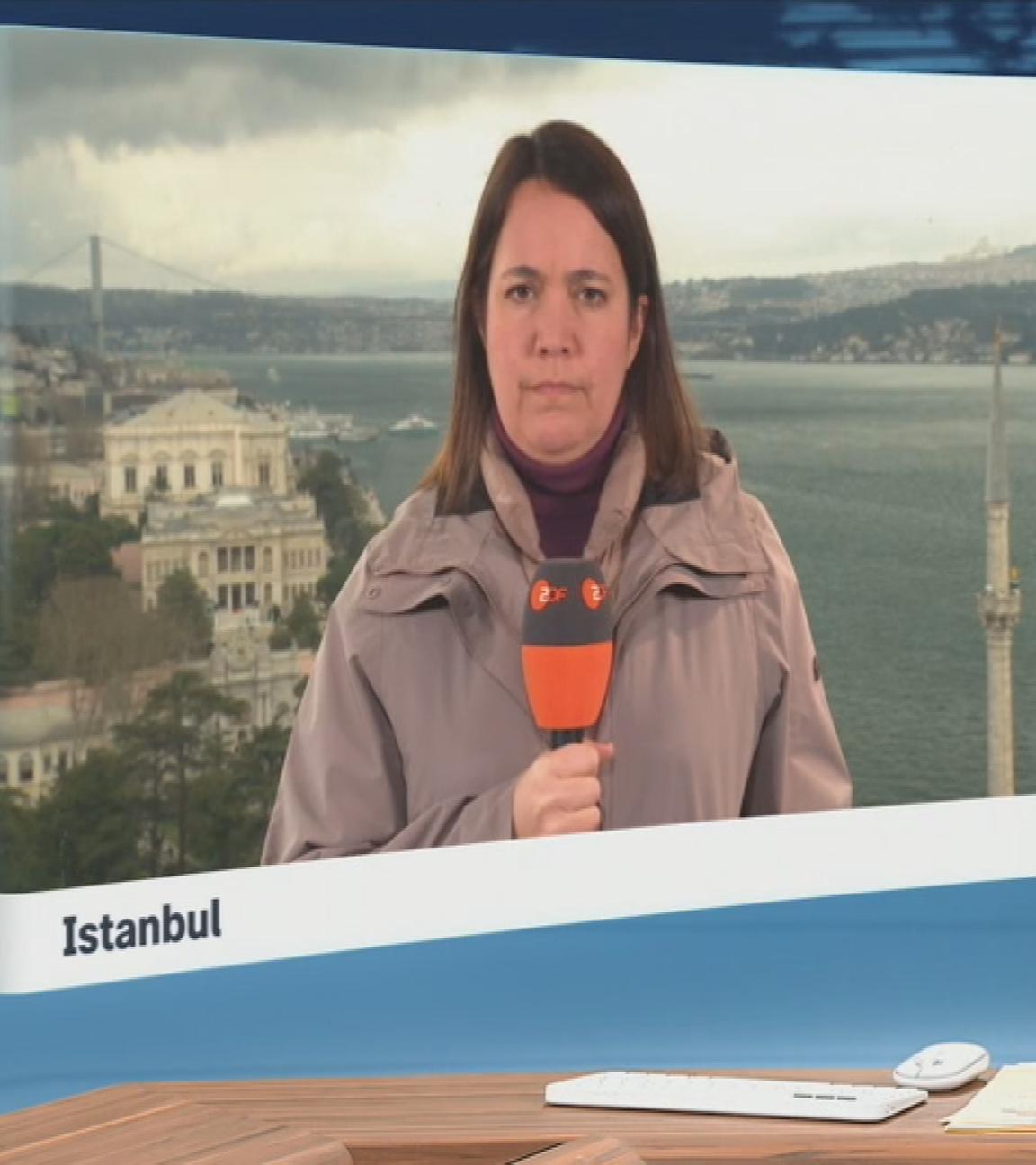 ZDF-Korrespondentin Phoebe Gaa