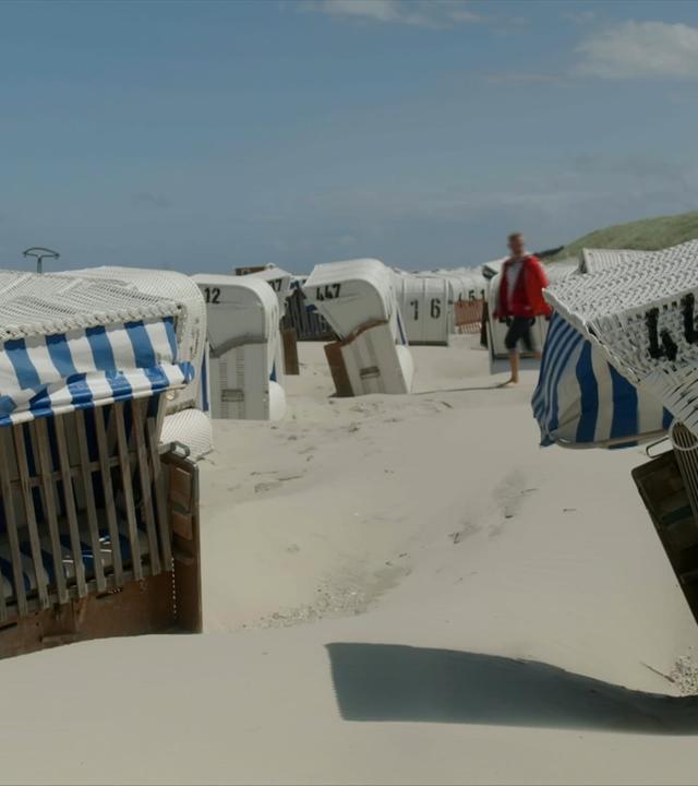 Strandkörbe und Peter Twiehaus