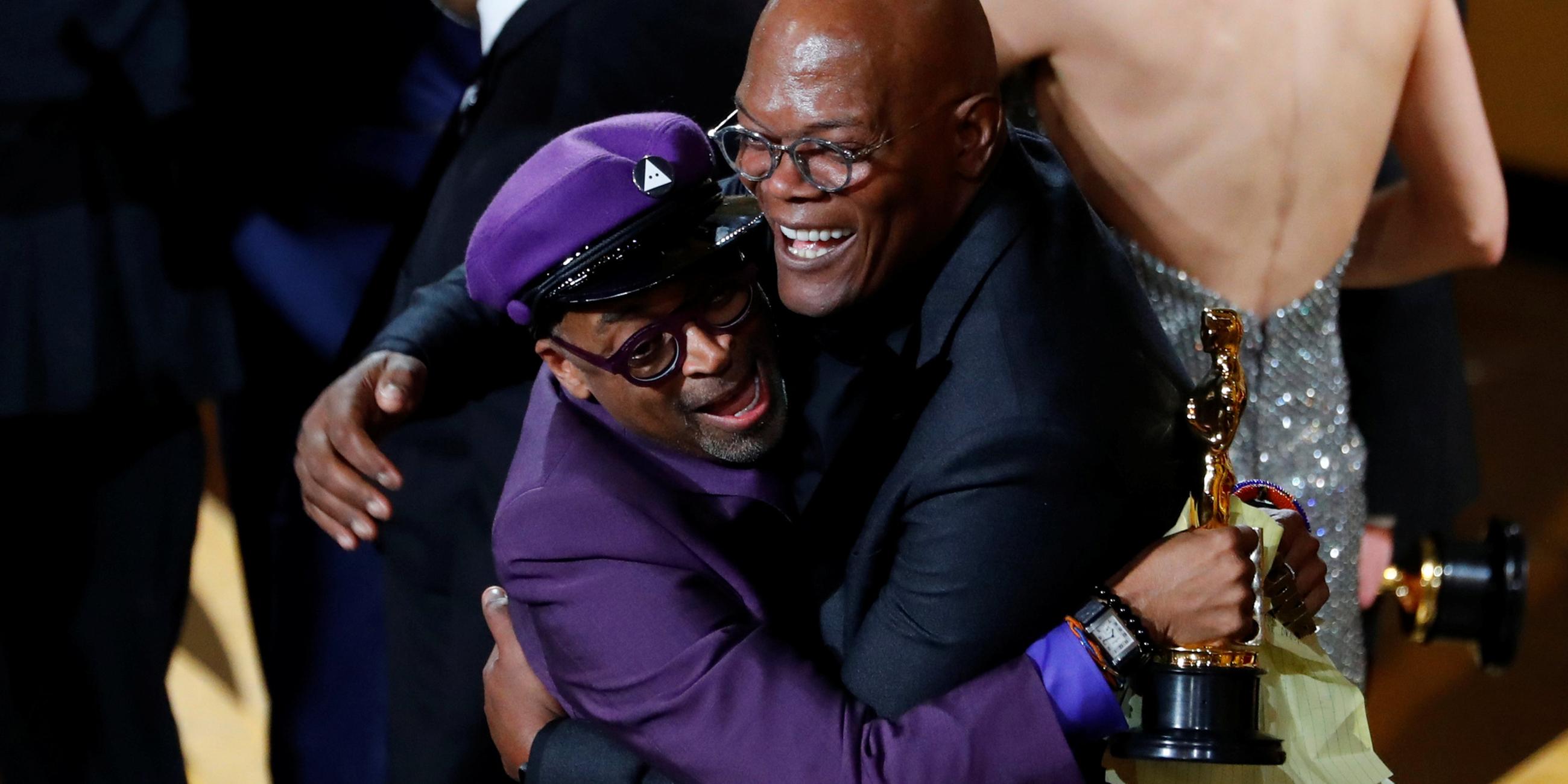 Oscars 2019: Spike Lee und Samuel l. Jackson