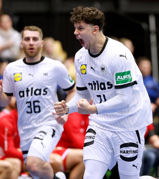 GRGIC Marko Team Deutschland IHF Handball Weltmeisterschaften 2025 in Daenemark Vorrundenspiel Deutschland - Polen am 15.01. 2025 in Herning