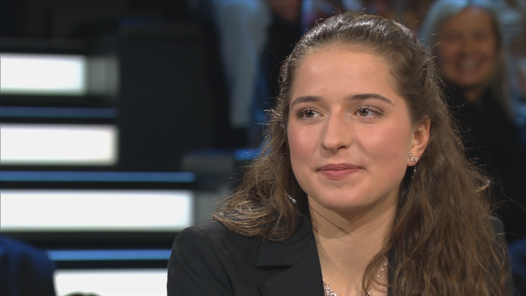 Nathalie Armbruster im aktuellen sportstudio am 15.02.25.