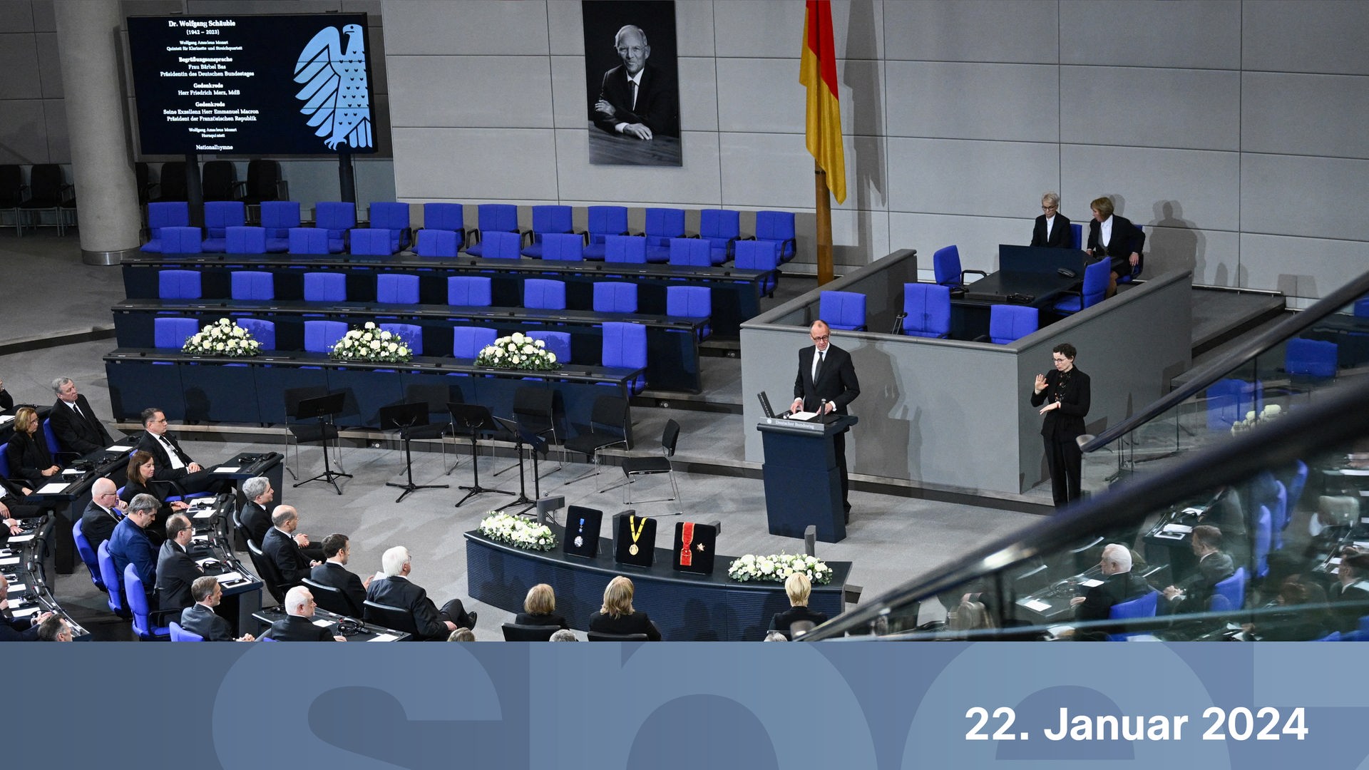 ZDF spezial - Abschied von Wolfgang Schäuble