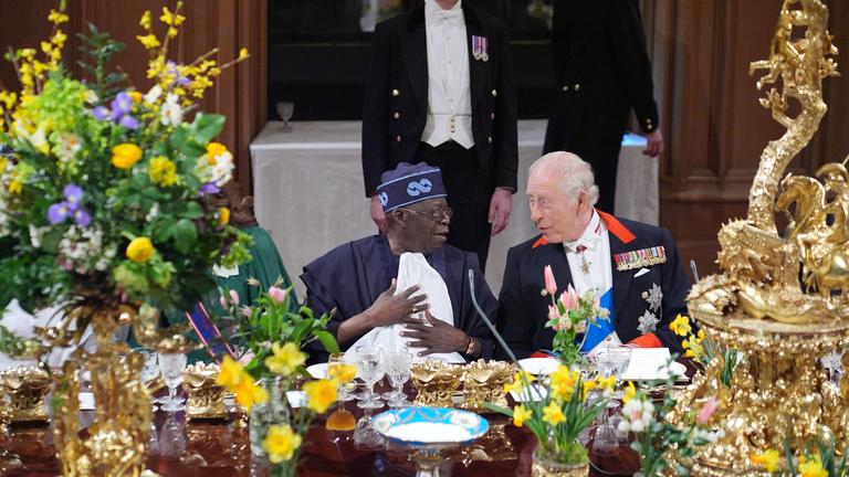 Feierliches Staatsbankett auf Schloss Windsor
