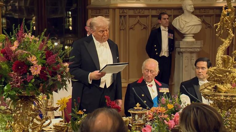 Hofieren und protestieren in London