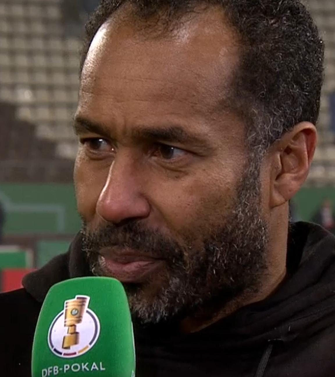 Düsseldorfs Trainer Daniel Thioune am 30.01.24.