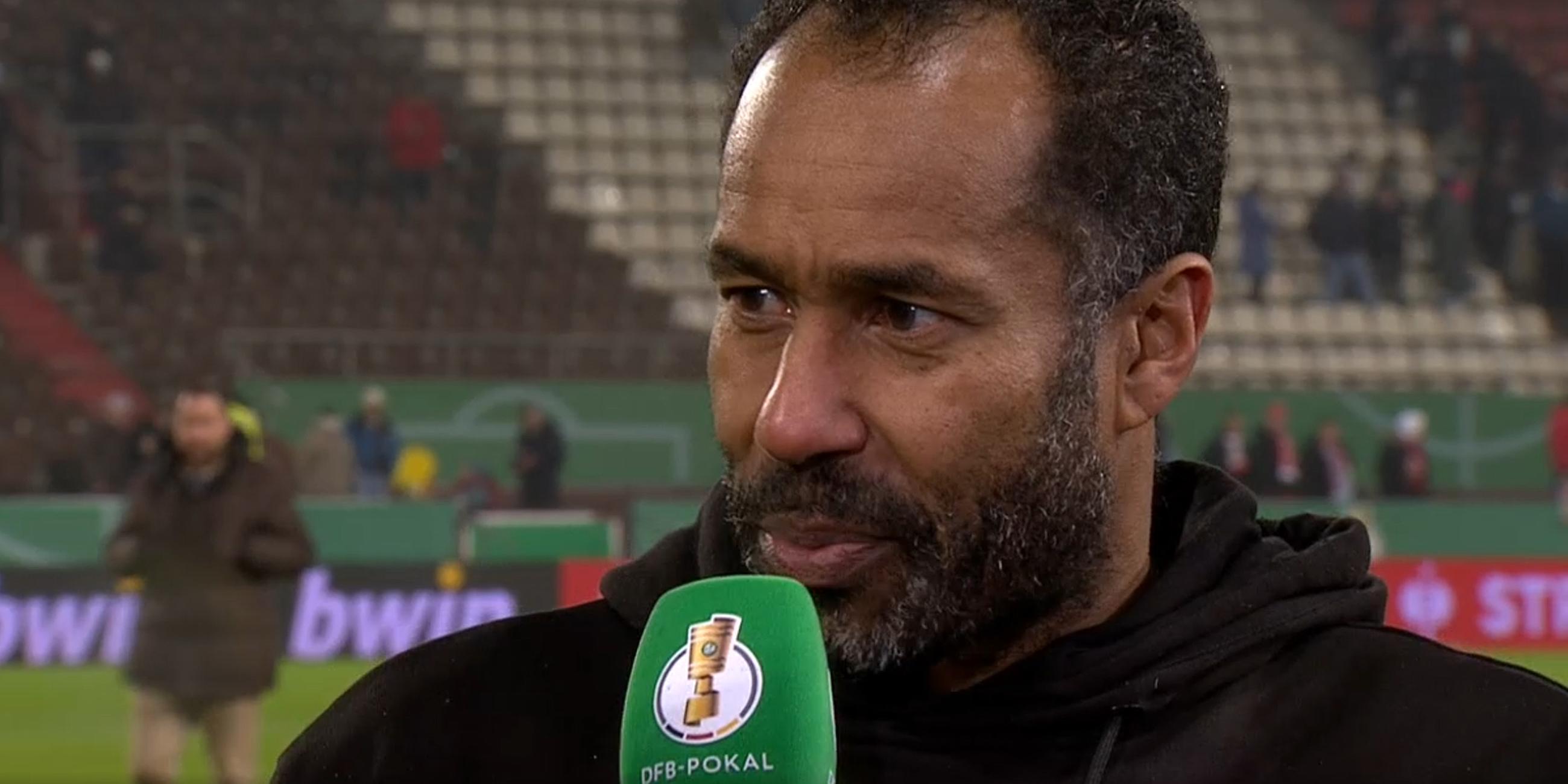 Düsseldorfs Trainer Daniel Thioune am 30.01.24.