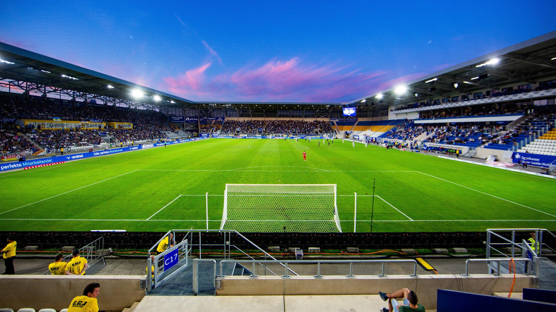 Stadion des FC Carl Zeiss Jena