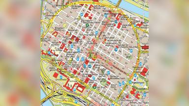 Stadtplan von Mannheim