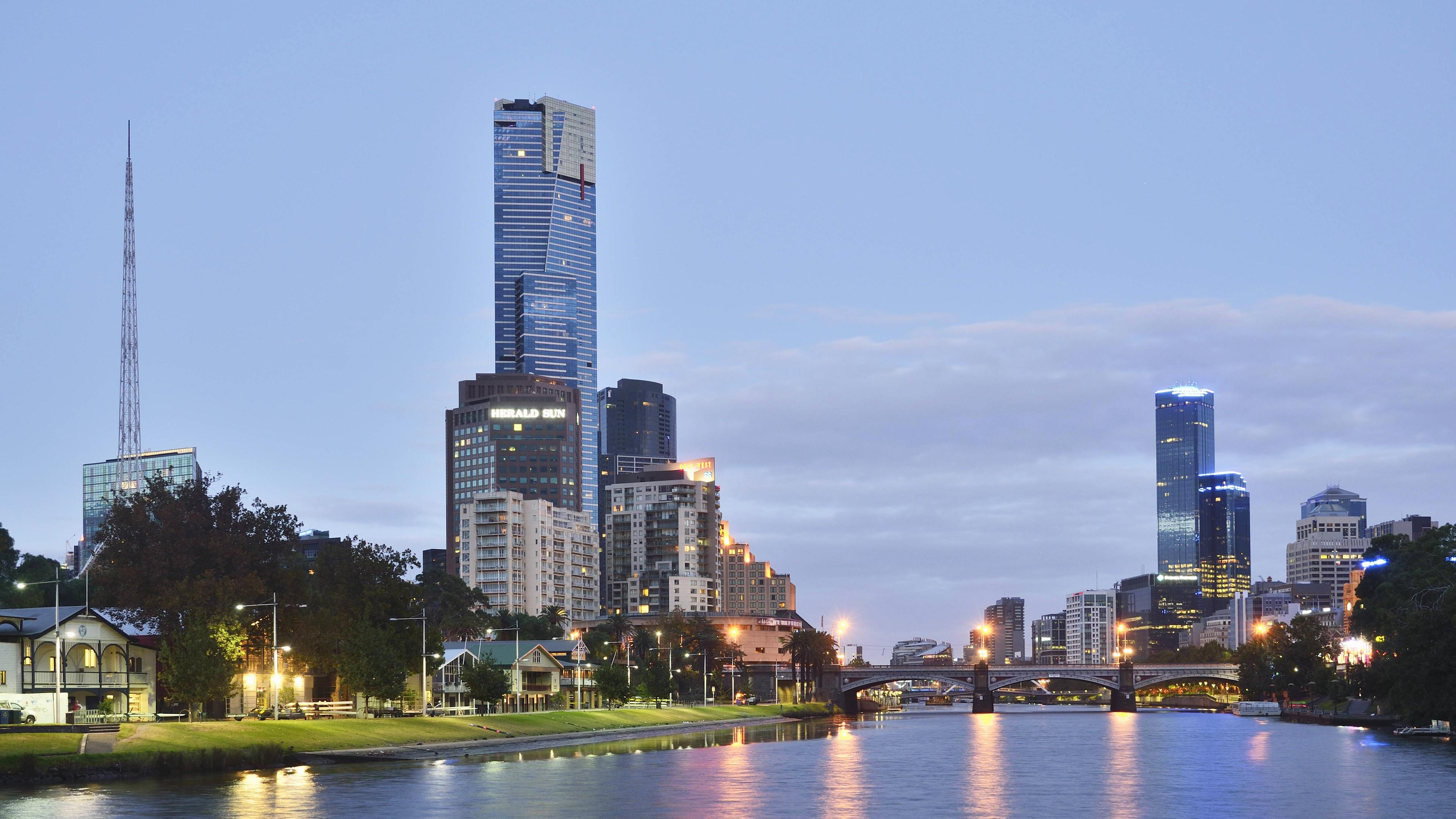 Stadtansicht von Melbourne