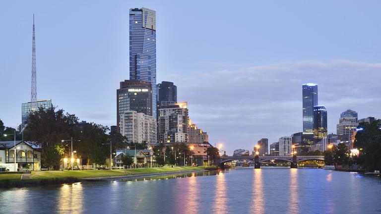 Stadtansicht von Melbourne