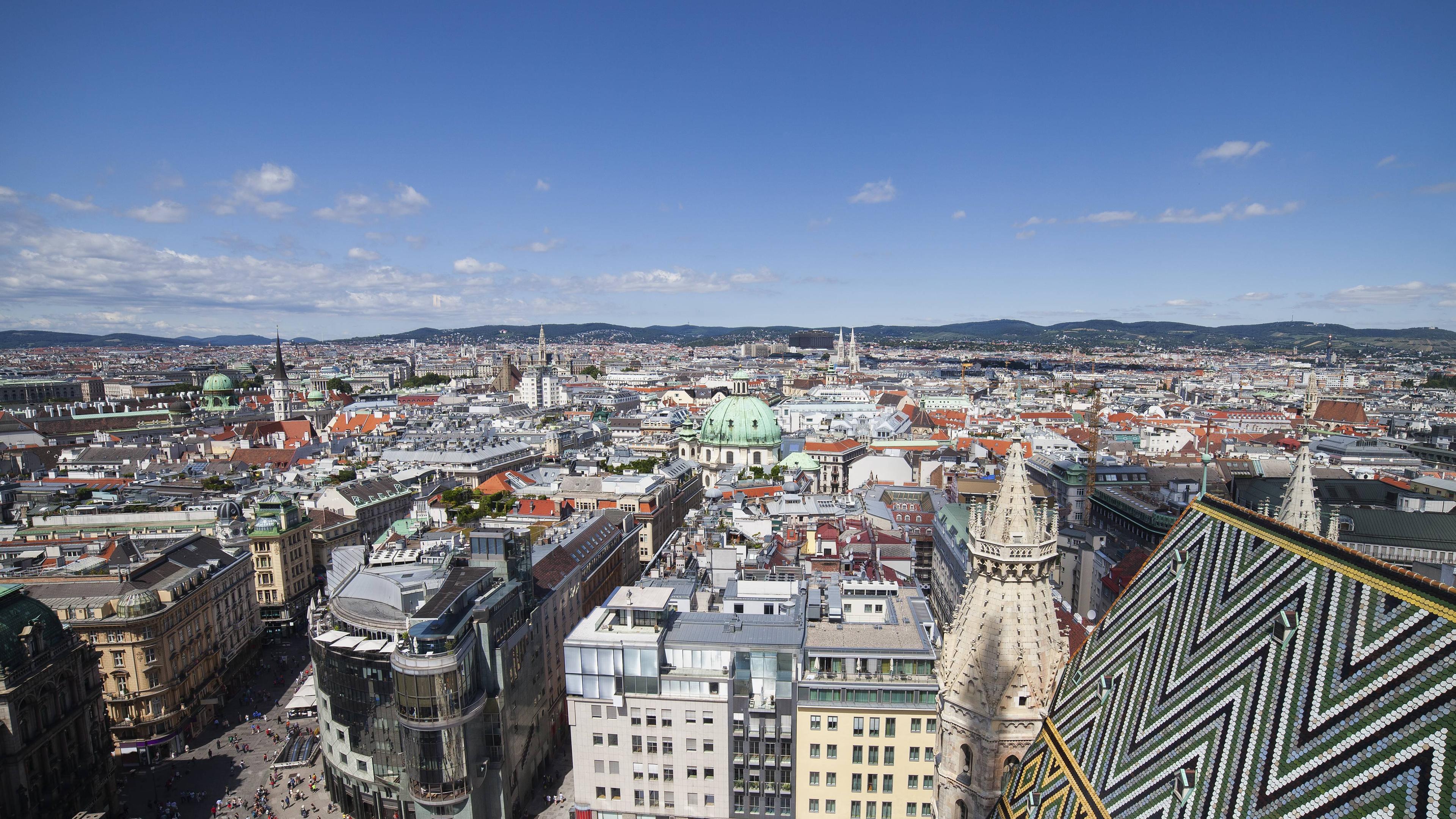 Stadtansicht von Wien