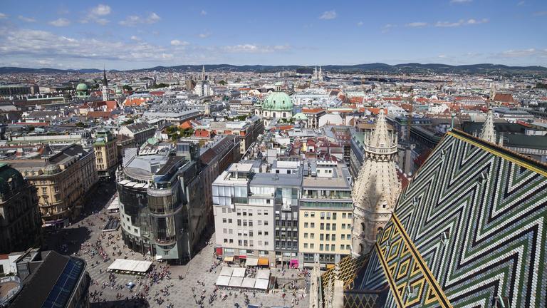 Stadtansicht von Wien