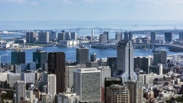 Stadtansicht von Tokio