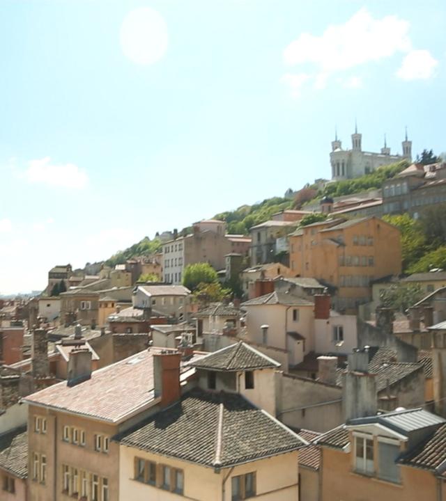 Blick auf Lyon