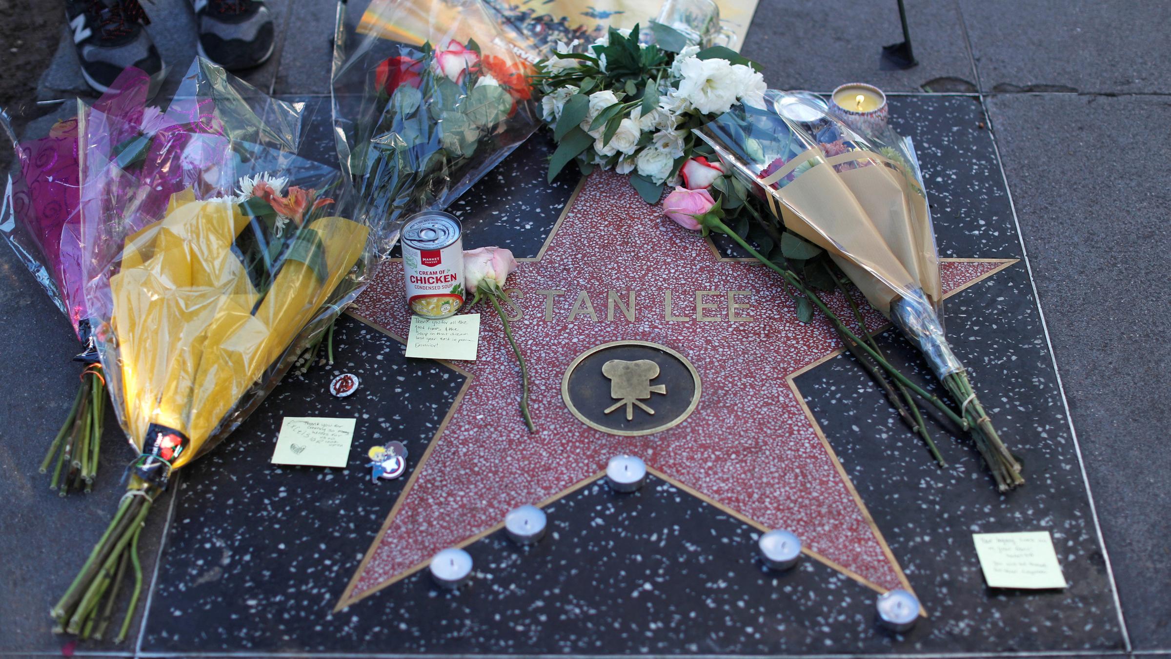 Stern von Stan Lee auf dem Walk of Fame