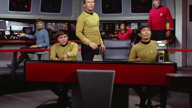 Szene aus der ersten "Star Trek"-Serie, 1968