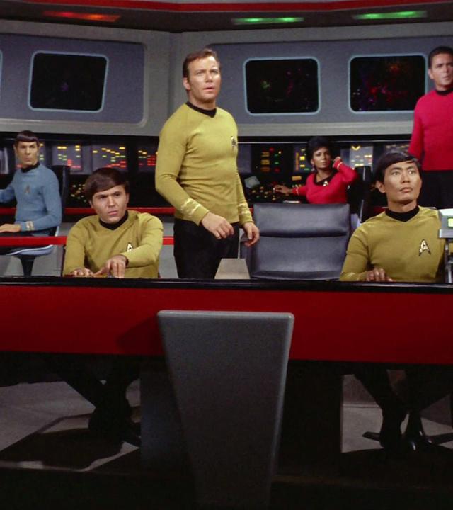 Szene aus der ersten "Star Trek"-Serie, 1968