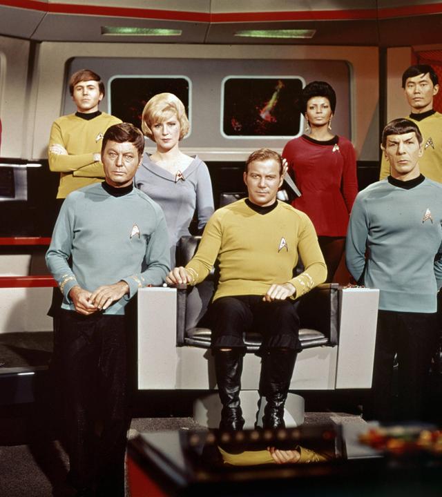 Szene aus der ersten "Star Trek"-Serie, 1968