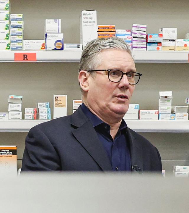 Keir Starmer und Gesundheitsminister Wes Streeting beim Besuch der Nelson Medical Practice Health Centre in London am 26. Januar 2026.