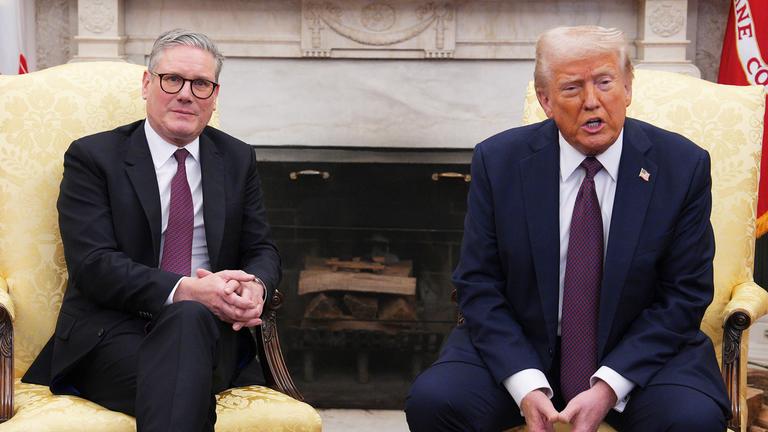 Keir Starmer und Donald Trump