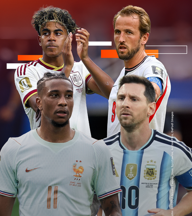 Die Stars der besten vier WM-Teams als Bildercollage