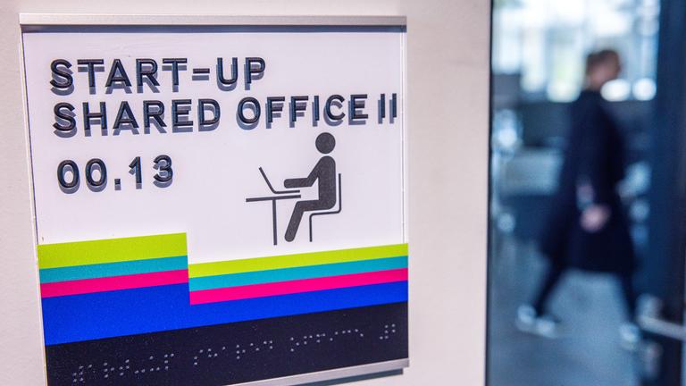 Gemeinschaftsbüro in einem Start-up- und Gründungszentrum