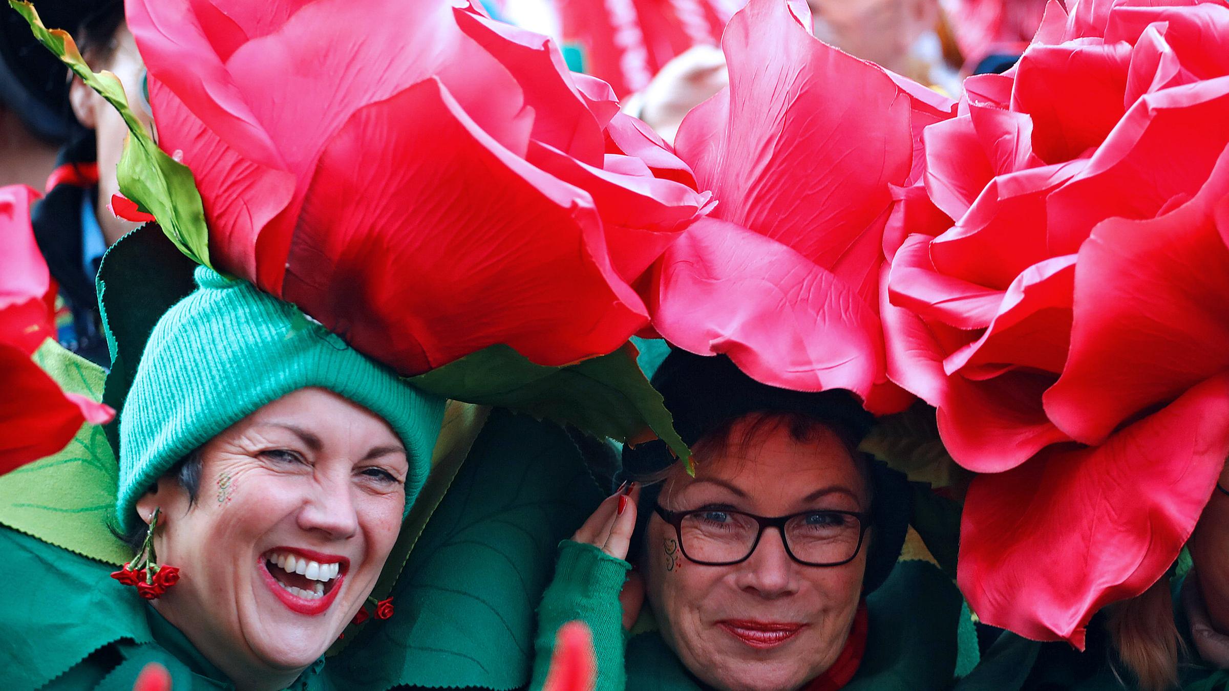 Weiberfastnacht in Köln, aufgenommen am 28.02.2019