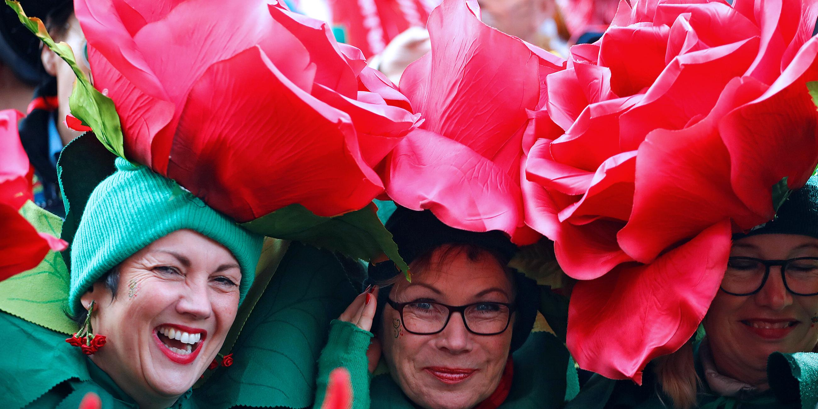 Weiberfastnacht in Köln, aufgenommen am 28.02.2019
