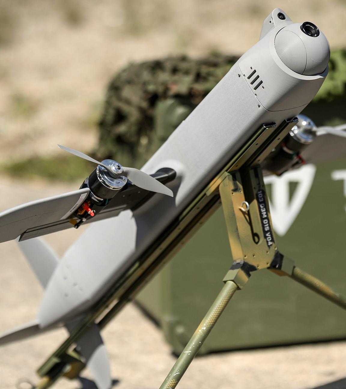 Abwehr-Drohne des Rüstungs-Startups Tytan-Technologies