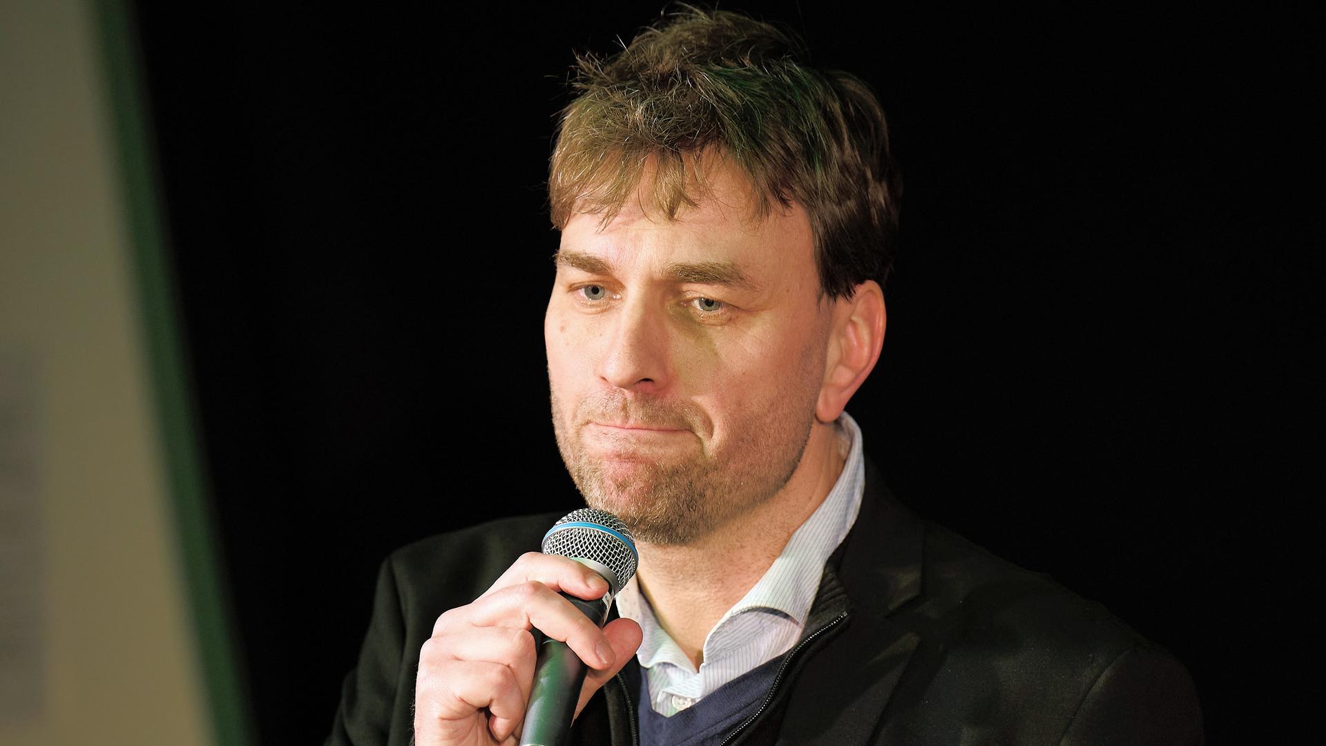 Stefan Gelbhaar, aufgenommen am 08.01.2025 in Berlin