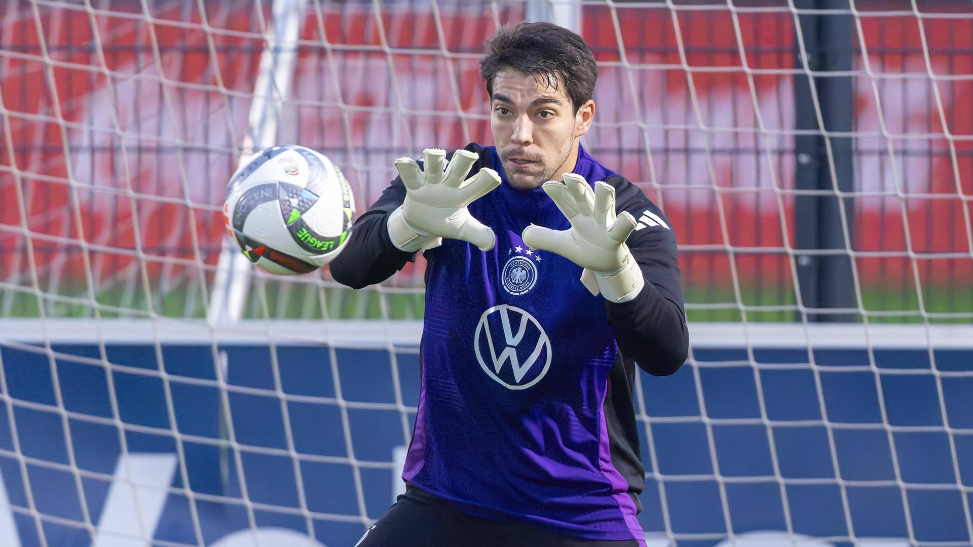 Stefan Ortega Morena beim Training der DFB-Auswahl.