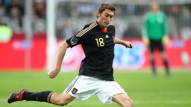 Ehemaliger Nationalspieler Stefan Reinartz beim Länderspiel Deutschland gegen Malta 2010