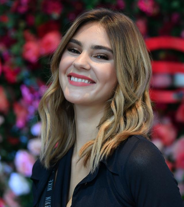 Model Stefanie Giesinger bei einer Veranstatlung 