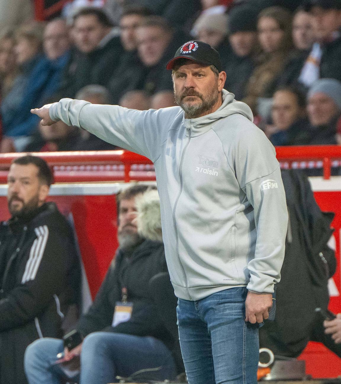 Trainer Steffen Baumgart (1. FC Union Berlin). 