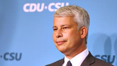 akob-Kaiser-Haus: Pressestatement nach CDU/CSU-Fraktionsvorstandssitzung: Steffen Bilger (CDU)