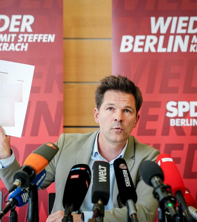 Steffen Krach, Spitzenkandidat für die Wahl des Berliner Abgeordnetenhauses.