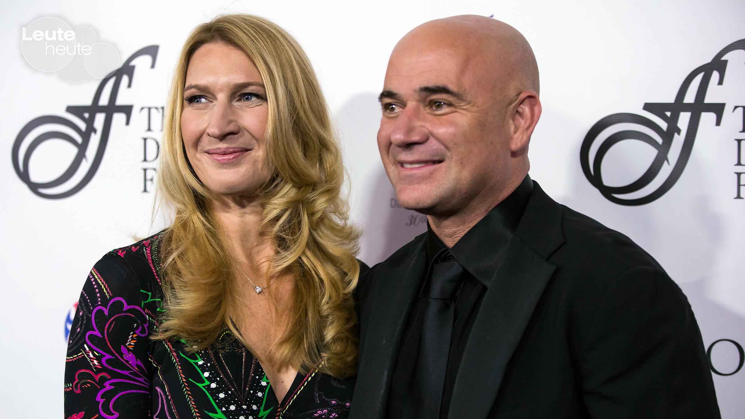 Steffi Graf und Andre Agassi