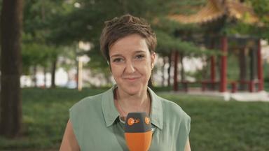 ZDF-Korrespondentin Miriam Steimer in Peking