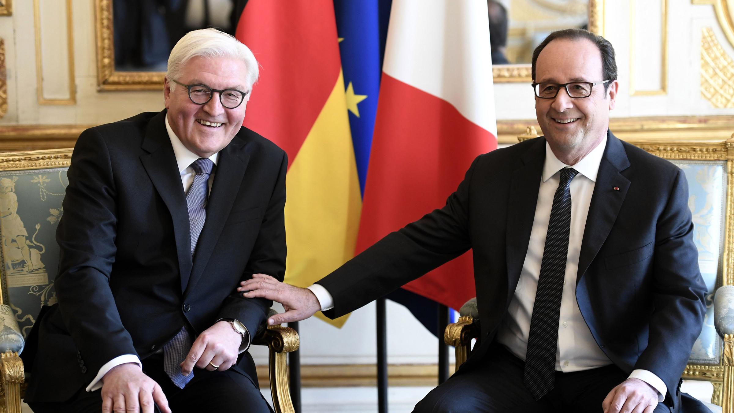 german president frank-walter steinmeier in paris, france - 30 mar 2017
