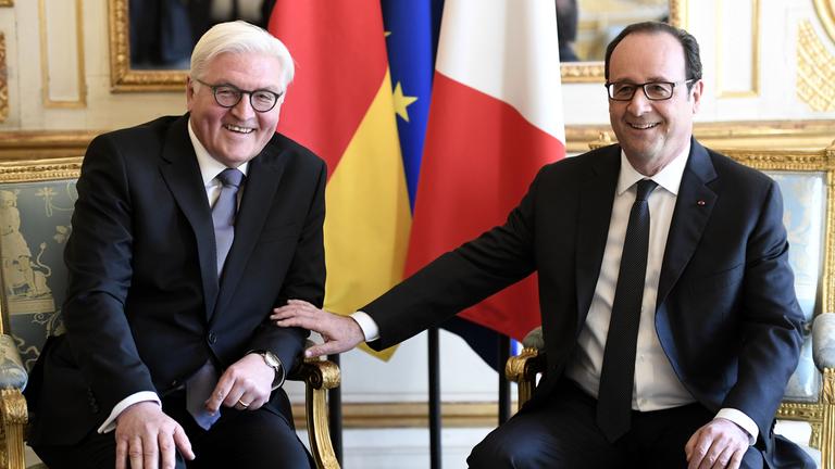 german president frank-walter steinmeier in paris, france - 30 mar 2017