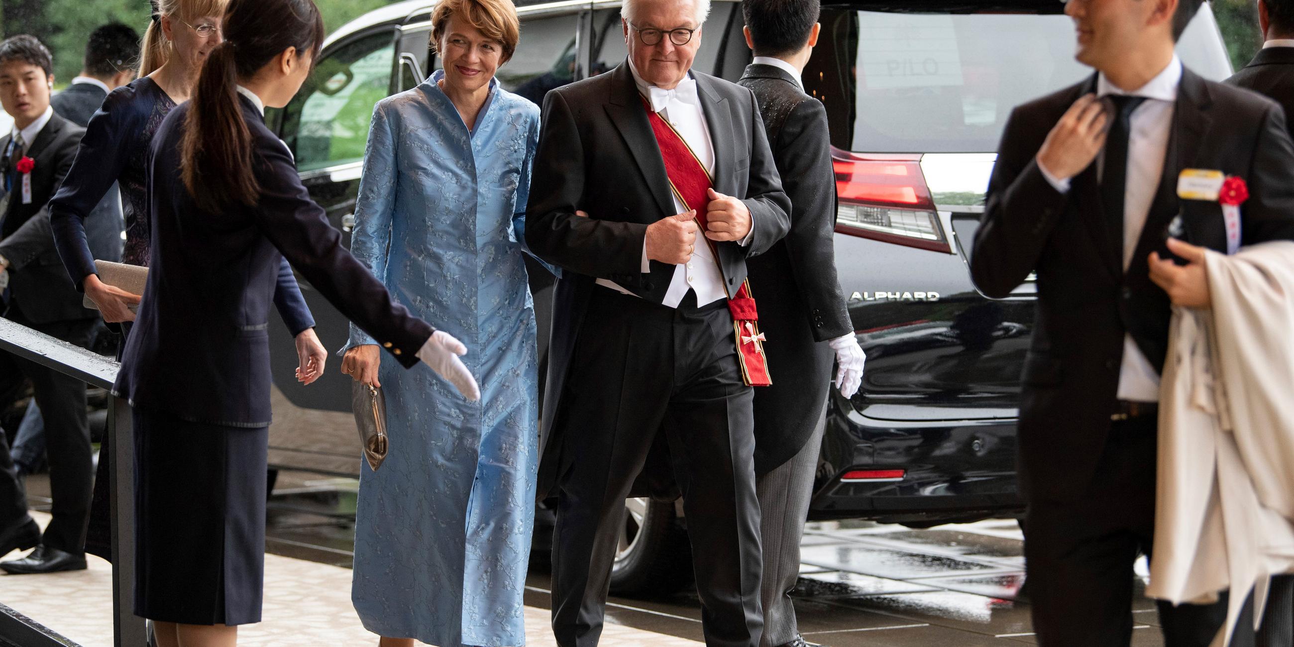Frank-Walter Steinmeier und Ehefrau Elke Budenbender