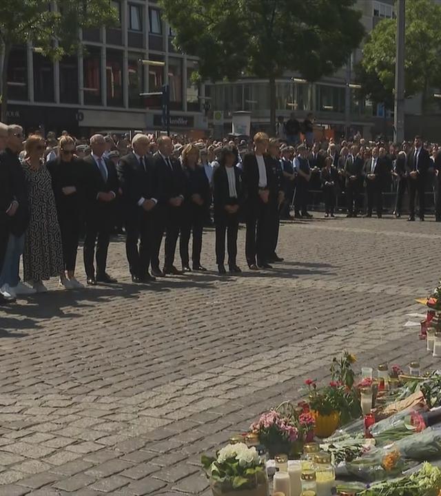Steinmeier bei Gedenkfeier in Mannheim