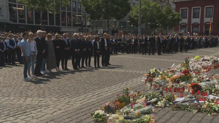 Steinmeier bei Gedenkfeier in Mannheim