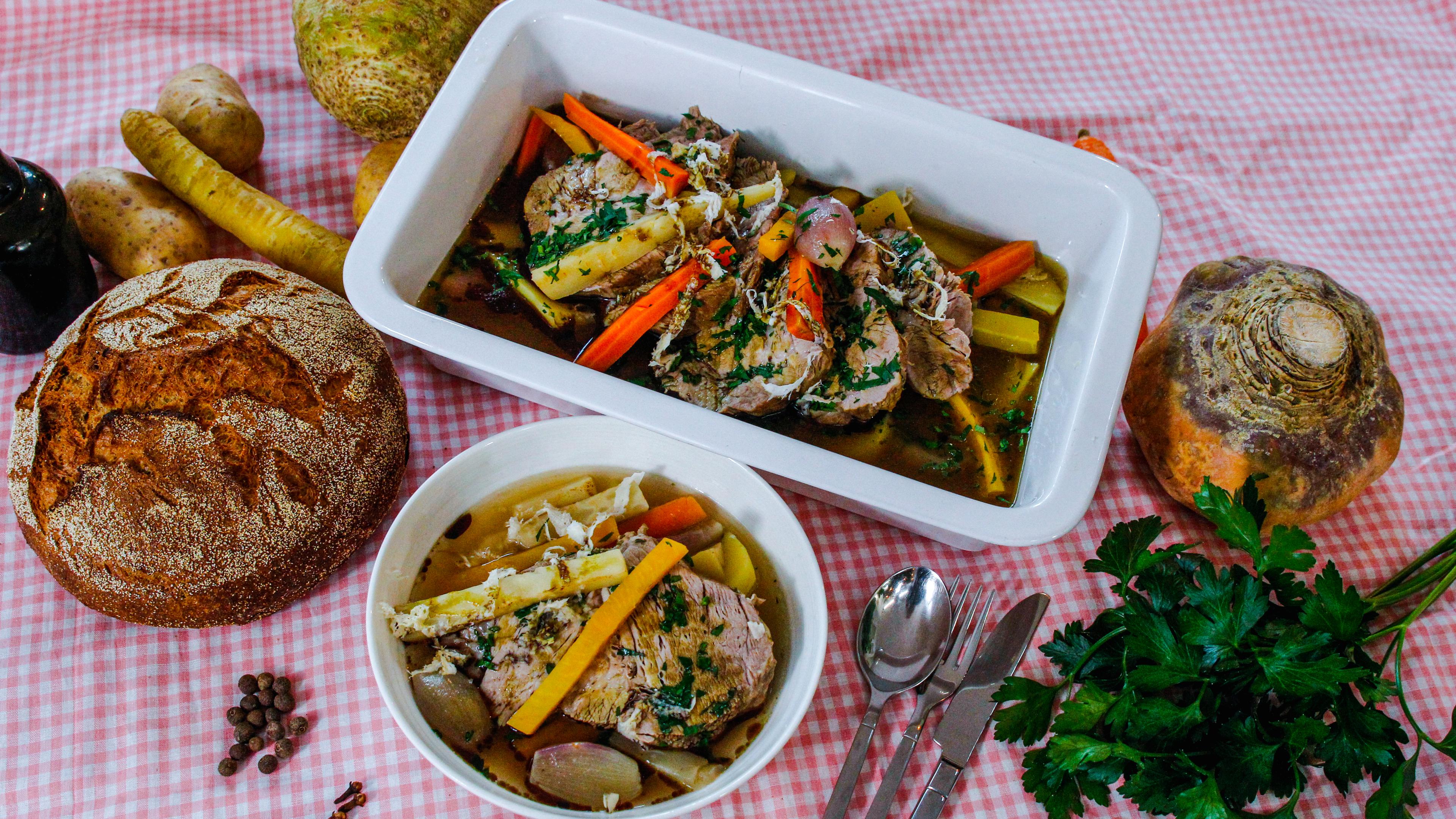 Steirisches Wurzelfleisch