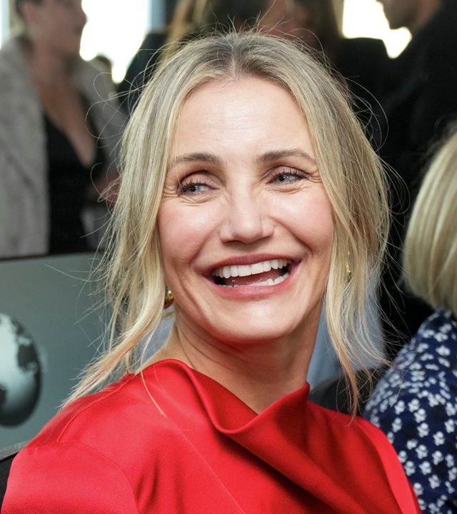 Cameron Diaz auf Pariser Fashionweek