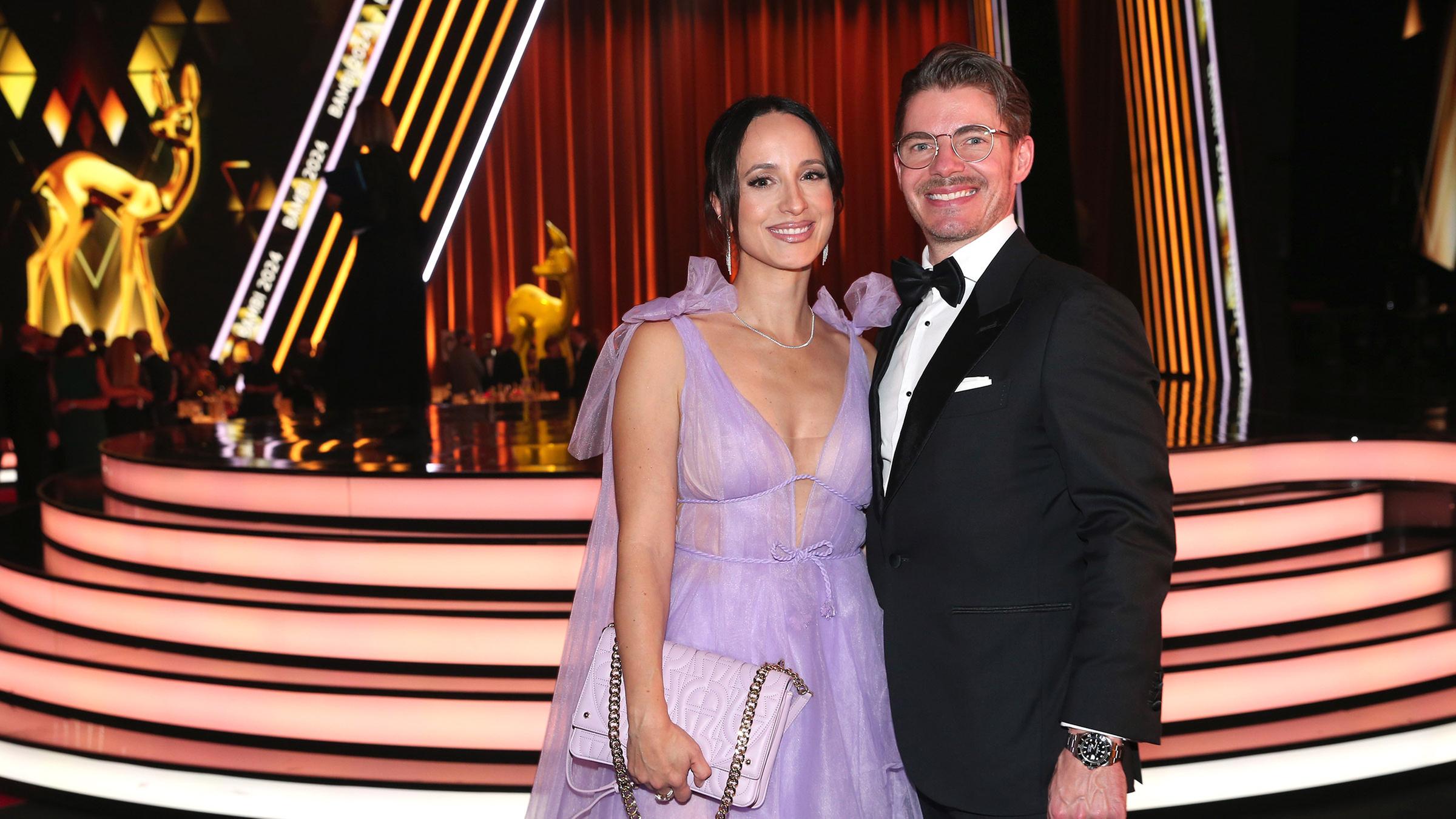 Stephanie Stumph und ihr Partner Florian Santner